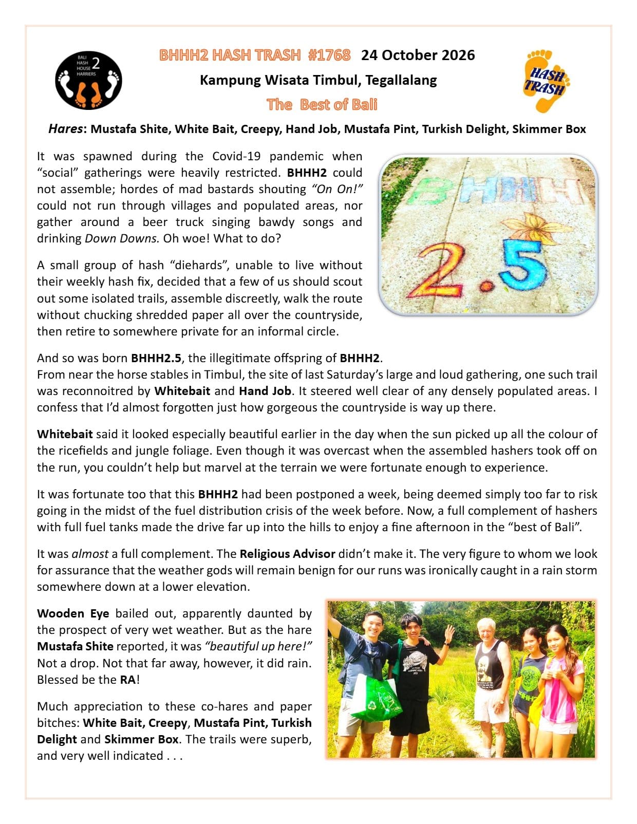 BHHH2 Hash Trash - #1768 _ Kampung Wisata Timbul, Tegallalang - 2026-10-24 page 1