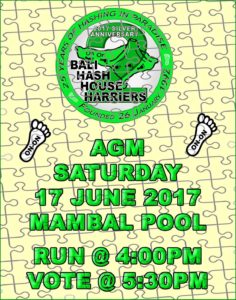 AGM Run 17 June Mambal Swimming Pool
