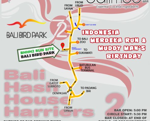 BHHH2 Run 1335 Merdeka Run 2017 Bali Bird Park