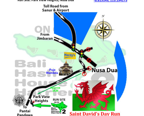 BHHH2 Next Run Map 1362 Park View Heights Nusa Dua 3-Mar-18