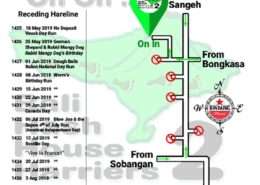 Bali Hash 2 Next Run Map #1424 Blahkiuh Swimming Pool