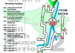 Bali Hash 2 Next Run Map #1424 Pura Dalam Bongkasa