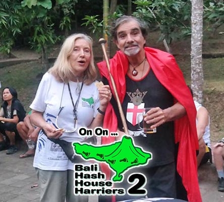 Today is Saturday Hash Day in Bali