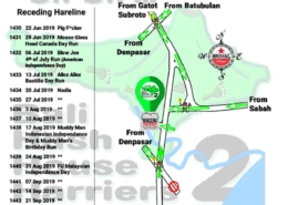 Bali Hash 2 Next Run Map #1429 Hong Kong Garden Kesiman