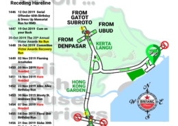 Bali Hash 2 Next Run Map #1445 Pantai Lembeng Ketewel