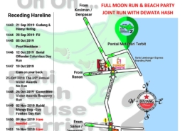 Bali Hash 2 UPDATE Next Run Map #1442 Tanis Lembongan
