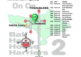 Bali Hash 2 Next Run Map #1476 Green Kubu