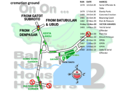 Bali Hash 2 Next Run Map #1477 Pantai Tangtu Kesiman