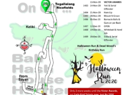 Bali Hash 2 Next Run Map #1481 The Kawi Resto