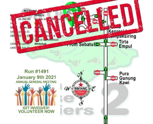 Bali Hash 2 Next Run #1488 Cancelled