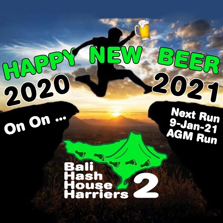 Bali Hash House Harriers 2 Happy New Beer